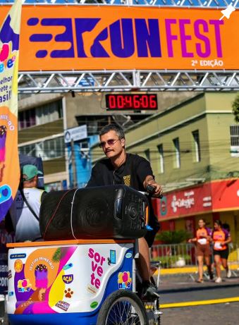 KRTK em evento de rua